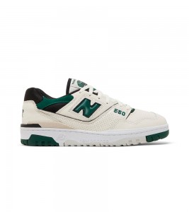 New Balance 550 Sea Salt Pine Green