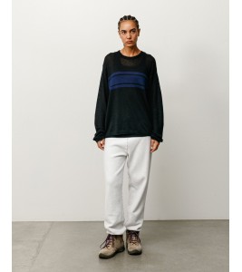 Свитер Stussy Lightweight Striped Sweater Black - ???? ?20