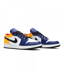 Кроссовки Air Jordan 1 Low Royal Yellow GS - ???? ?20