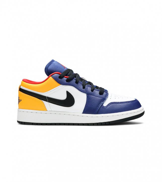 Кроссовки Air Jordan 1 Low Royal Yellow GS