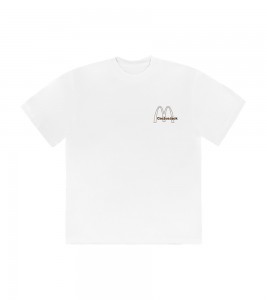 Футболка Travis Scott x McDonald's Vintage Action White