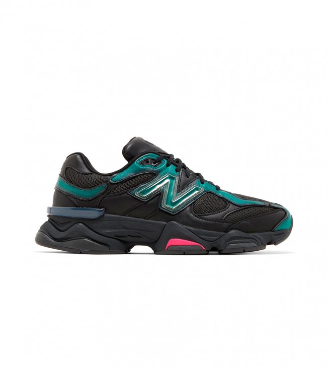 New Balance 9060 Mowalola Burglarwear Black Teal Pink