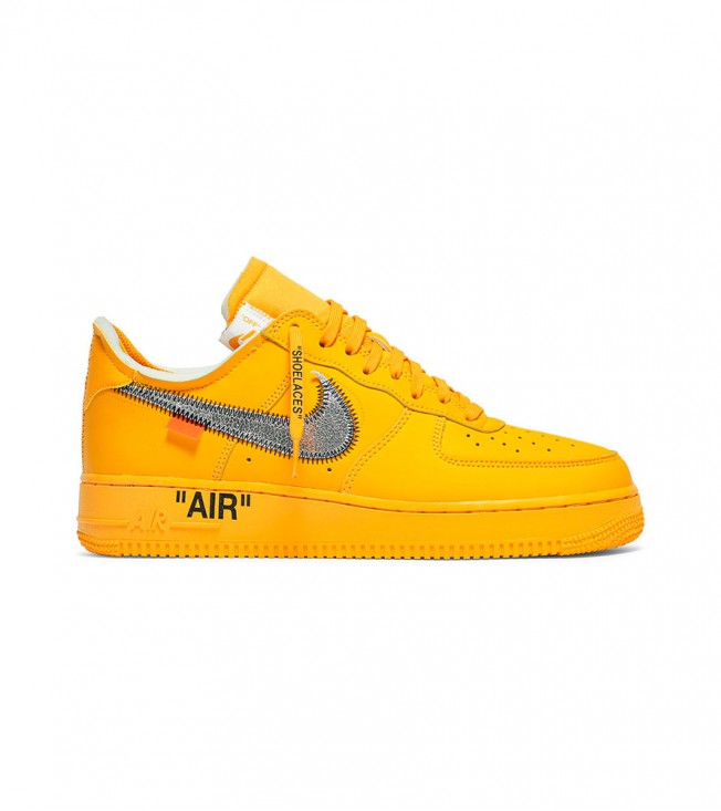 Nike Air Force 1 Low Off-White ICA University Gold