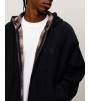 Худи Stussy Plaid Lined Zip Hoodie Black