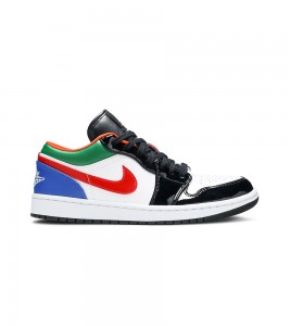 Кроссовки Air Jordan 1 Low Multi-Color Black Toe WMNS
