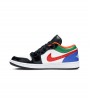 Кроссовки Air Jordan 1 Low Multi-Color Black Toe WMNS