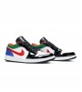 Кроссовки Air Jordan 1 Low Multi-Color Black Toe WMNS
