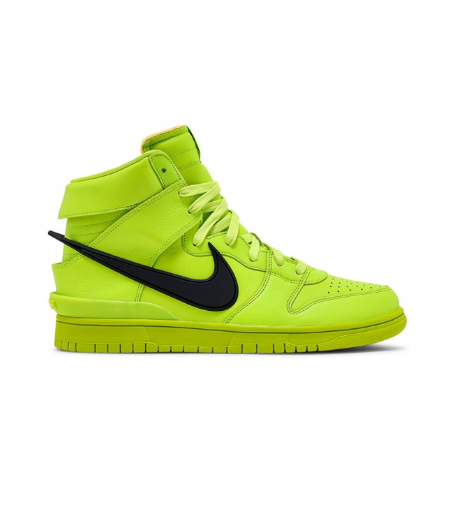 Кроссовки Nike Dunk High AMBUSH Flash Lime