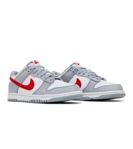 Nike Dunk Low White Grey Red (GS) - ???? ?20