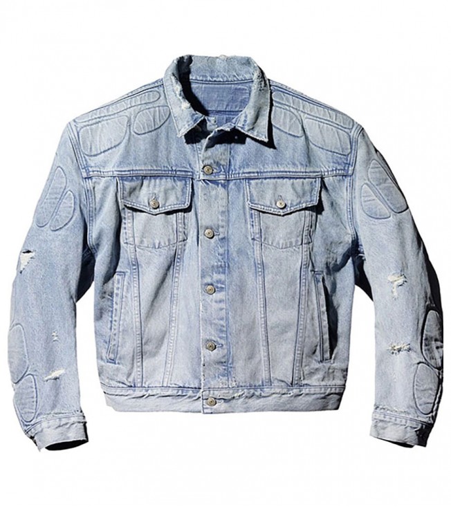 Куртка Yeezy Gap Engineered by Balenciaga Padded Denim Jacket Light Blue