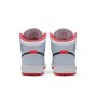 Кроссовки Air Jordan 1 Mid Half Blue Polka Dot Swoosh GS
