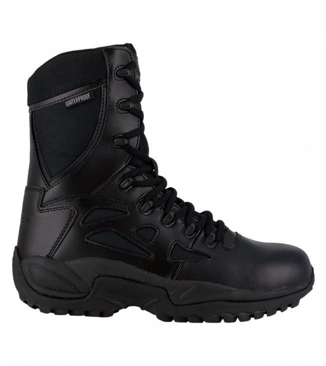 Мужские Reebok 8" Rapid Response RB Side-Zip Waterproof Boots
