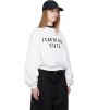 Свитшот Fear Of God Essentials White Fleece Raglan Crewneck Sweatshirt