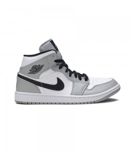 Кроссовки Air Jordan 1 Mid Light Smoke Grey