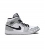 Кроссовки Air Jordan 1 Mid Light Smoke Grey