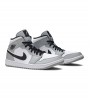 Кроссовки Air Jordan 1 Mid Light Smoke Grey