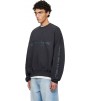 Свитшот Fear Of God Essentials Black Holiday 'Los Angeles' Heavy Fleece Cropped Sweatshirt