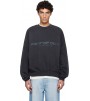 Свитшот Fear Of God Essentials Black Holiday 'Los Angeles' Heavy Fleece Cropped Sweatshirt