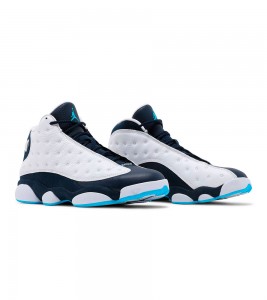 Кроссовки Jordan 13 Retro Obsidian Powder Blue White - Фото №2
