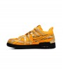 Off-White x Nike Air Rubber Dunk University Gold