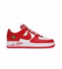 Louis Vuitton Nike Air Force 1 Low By Virgil Abloh White Red