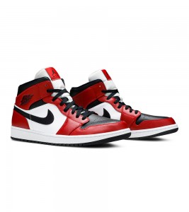 Кроссовки Jordan 1 Mid Chicago Toe - ???? ?20