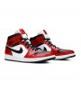 Кроссовки Jordan 1 Mid Chicago Toe