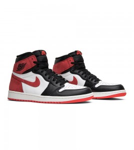Кроссовки Jordan 1 Retro High Track Red - Фото №2
