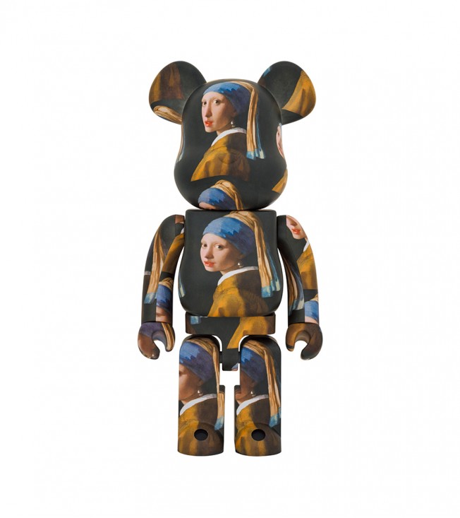 Bearbrick Johannes Vermeer (Girl with a Pearl Earring) 1000%
