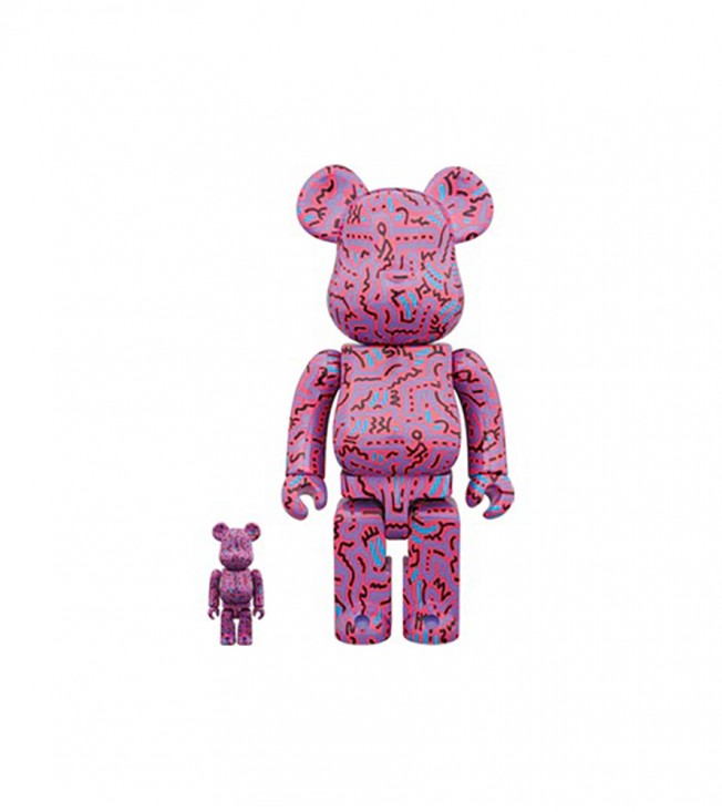 Bearbrick Keith Haring 2 100% & 400%