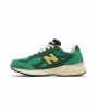 New Balance 990v3 MiUSA Varsity Green Gold