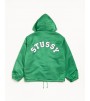 Куртка Stussy Hooded Coaches Jacket Green