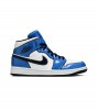 Кроссовки Air Jordan 1 Mid Signal Blue