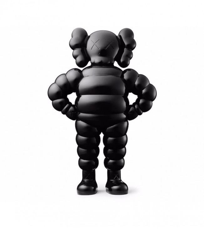 KAWS Chum Vinyl Figure Black (2022)