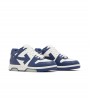 OFF-WHITE Out Of Office OOO Low Tops White Royal Blue