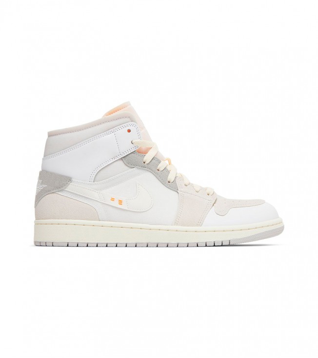 Jordan 1 Mid SE Craft Inside Out White Grey