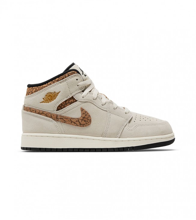Jordan 1 Mid SE Brown Elephant (GS)