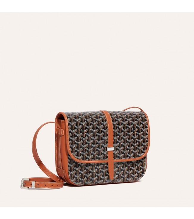 Сумка Goyard Belvedere MM Bag Black & Tan