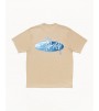 Футболка Stussy Wave Oval Tee Khaki