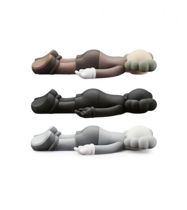 KAWS Companion 2020 Figure Brown/Black/Grey Set 