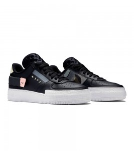 Nike Air Force 1 Type Black  - Фото №2