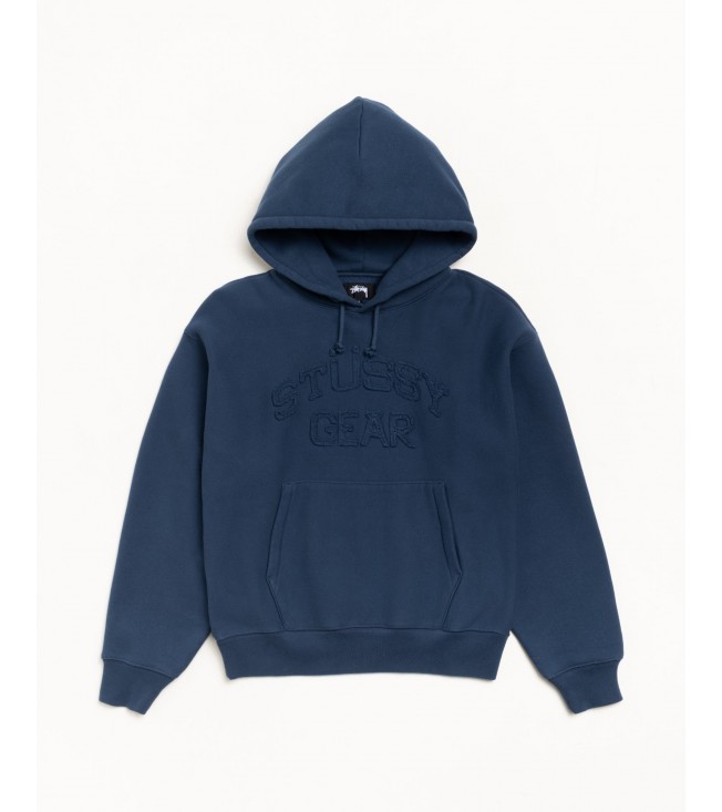 Худи Stussy Gear Applique Hoodie Navy
