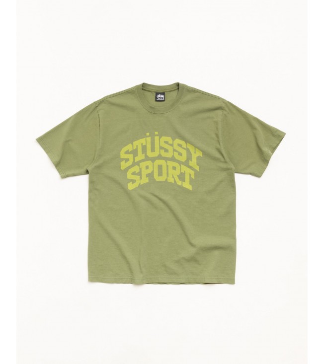 Футболка Stussy Block Sport Tee Olive