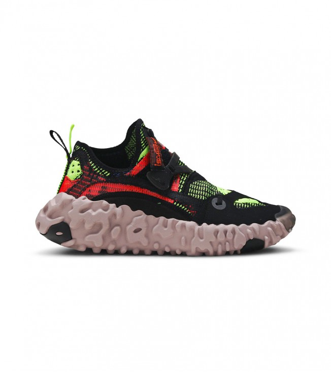 Nike ISPA Overreact Black Red Volt