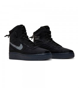 Nike Air Force 1 Shell Black WMNS - Фото №2