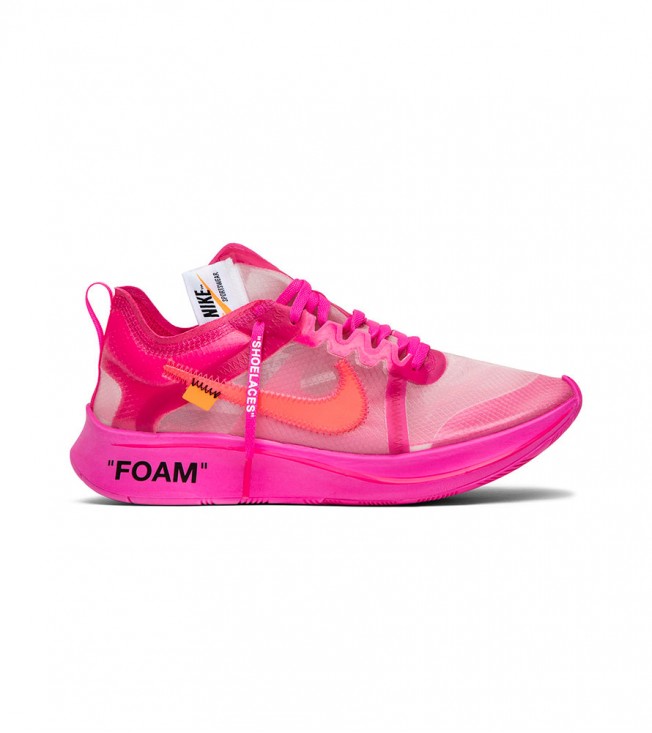 Off-White x Nike Zoom Fly SP Tulip Pink