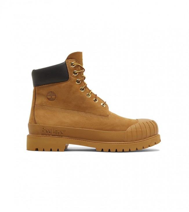 Timberland 6 Boot Premium Bee Line Rubber Toe WP Wheat Nubuck