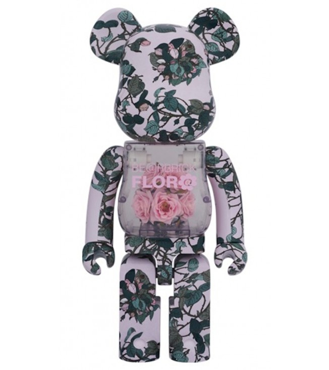 Bearbrick Flor@ Pink Rose 1000%