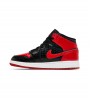 Jordan 1 Mid Bred Text (GS)