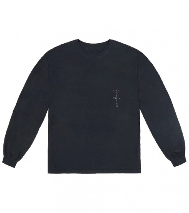 Лонгслив Travis Scott Jack Boys Cracked Black